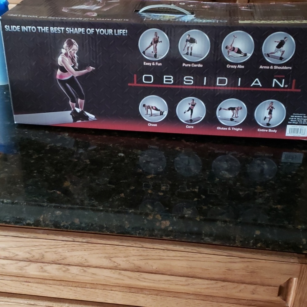 Obsidian slide board